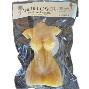 Woman Figure Torso Candle Sexy Gag Gift for Men Organic Beeswax NIB